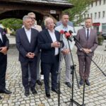11.08.2026. Opatów. Konferencja prasowa Stowarzyszenia Rozwój Plus / Fot. Grażyna Szlęzak-Wójcik - Radio Kielce