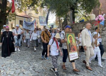 04.08.2026. Sandomierz. Pielgrzymka / Fot. Grażyna Szlęzak-Wójcik - Radio Kielce