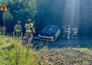 Śmiertelny wypadek. Auto potrąciło mężczyznę na wózku inwalidzkim
