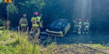 Śmiertelny wypadek. Auto potrąciło mężczyznę na wózku inwalidzkim