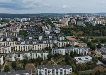 Co dalej z planem ogólnym dla gminy Kielce? - Radio Kielce 17.08.2026. Kielce. Północna część miasta. Widok na miasto / Fot. Jarosław Kubalski - Radio Kielce