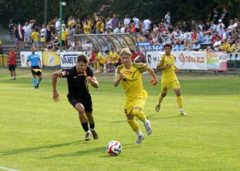 01.08.2026. Jędrzejów. Naprzód Jędrzejów - Korona II Kielce / Fot. Kamil Król - Radio Kielce