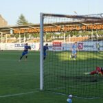 23.08.2026. Ostrowiec Świętokrzyski. Mecz KSZO 1929 - Pogoń-Sokół Lubaczów / Fot. Kamil Król - Radio Kielce
