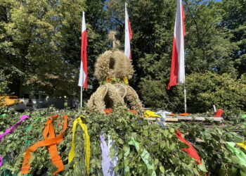 15.08.2026. Sandomierz. Miejskie dożynki. / Fot. Grażyna Szlęzak-Wójcik - Radio Kielce