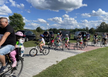 Rowerzyści zachwyceni rodzinnym rajdem