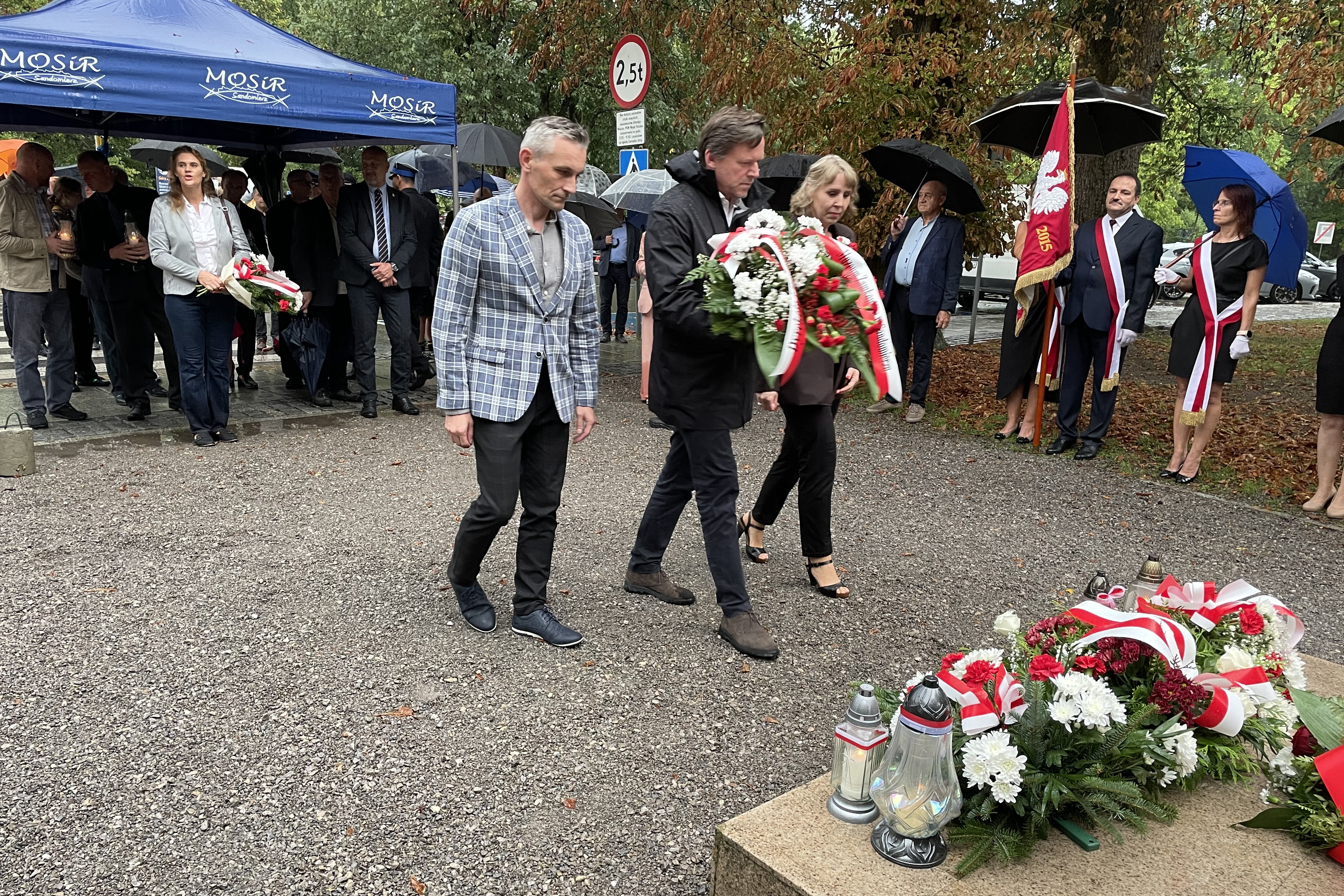 Deszcz nie zagłuszył pamięci o Porozumieniach Sierpniowych