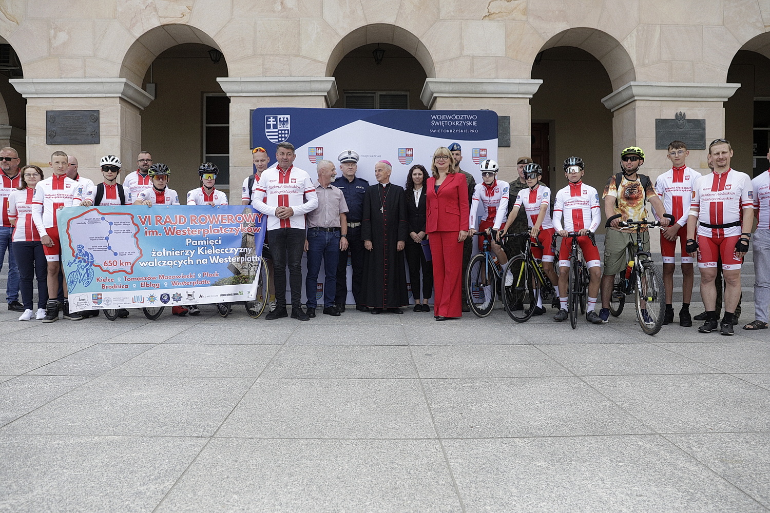25.08.2026 Kielce. Konferencja prasowa przed rajdem rowerowym na Westerplatte / Fot. Jarosław Kubalski - Radio Kielce 25.08.2026 Kielce. Konferencja prasowa przed rajdem rowerowym na Westerplatte / Fot. Jarosław Kubalski - Radio Kielce