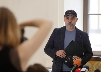 26.08.2026 Kielce. Nowy dyrektor Teatru Żeromskiego Jacek Jabrzyk / Fot. Jarosław Kubalski - Radio Kielce