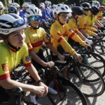 Rowerzyści wyruszyli na Westerplatte - Radio Kielce Rowerzyści wyruszyli na Westerplatte - Radio Kielce