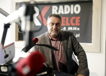 31.08.2026. Kielce. Radio Kielce. Rozmowa Dnia. Na zdjęciu: Piotr Łojek, świętokrzyski kurator oświaty / Fot. Jarosław Kubalski - Radio Kielce
