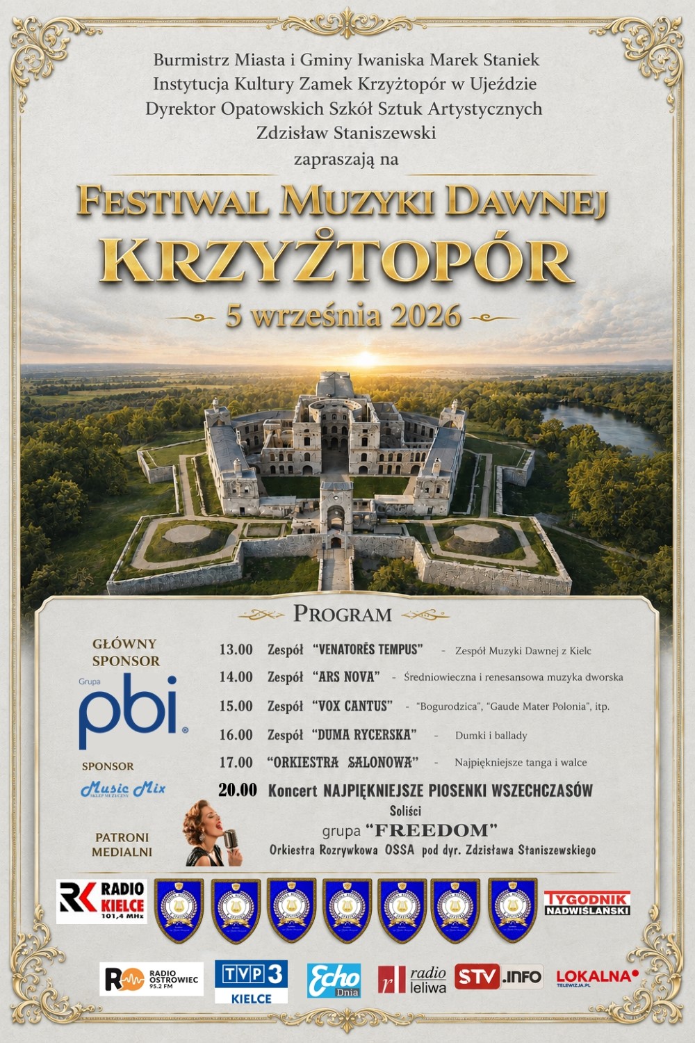 Festiwal Muzyki Dawnej Krzyżtopór - Radio Kielce