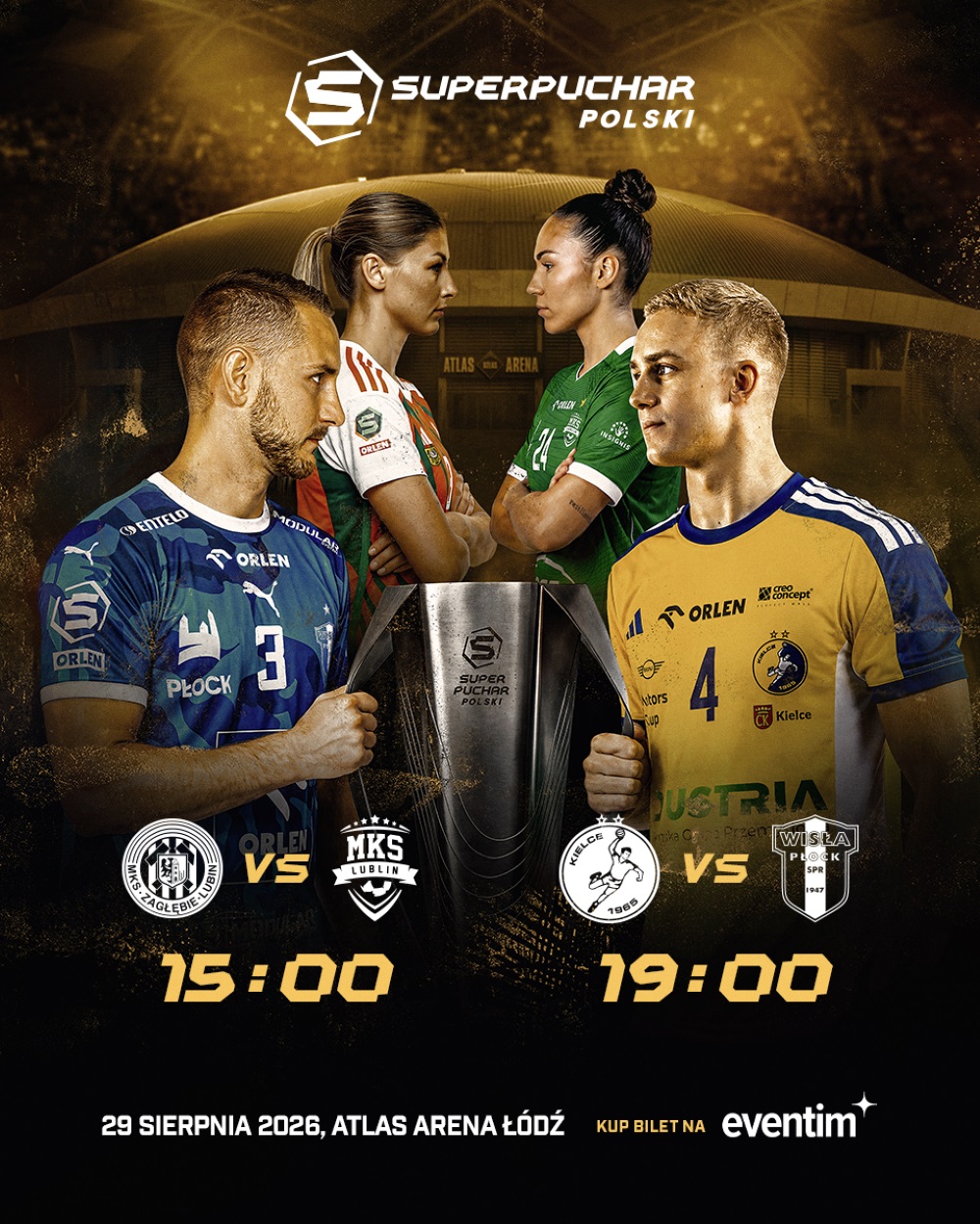 Pierwsze starcie Industria Kielce - Wisła Płock w nowym sezonie. Znamy godzinę rozpoczęcia meczu - Radio Kielce źródło: orlen-supreliga.pl
