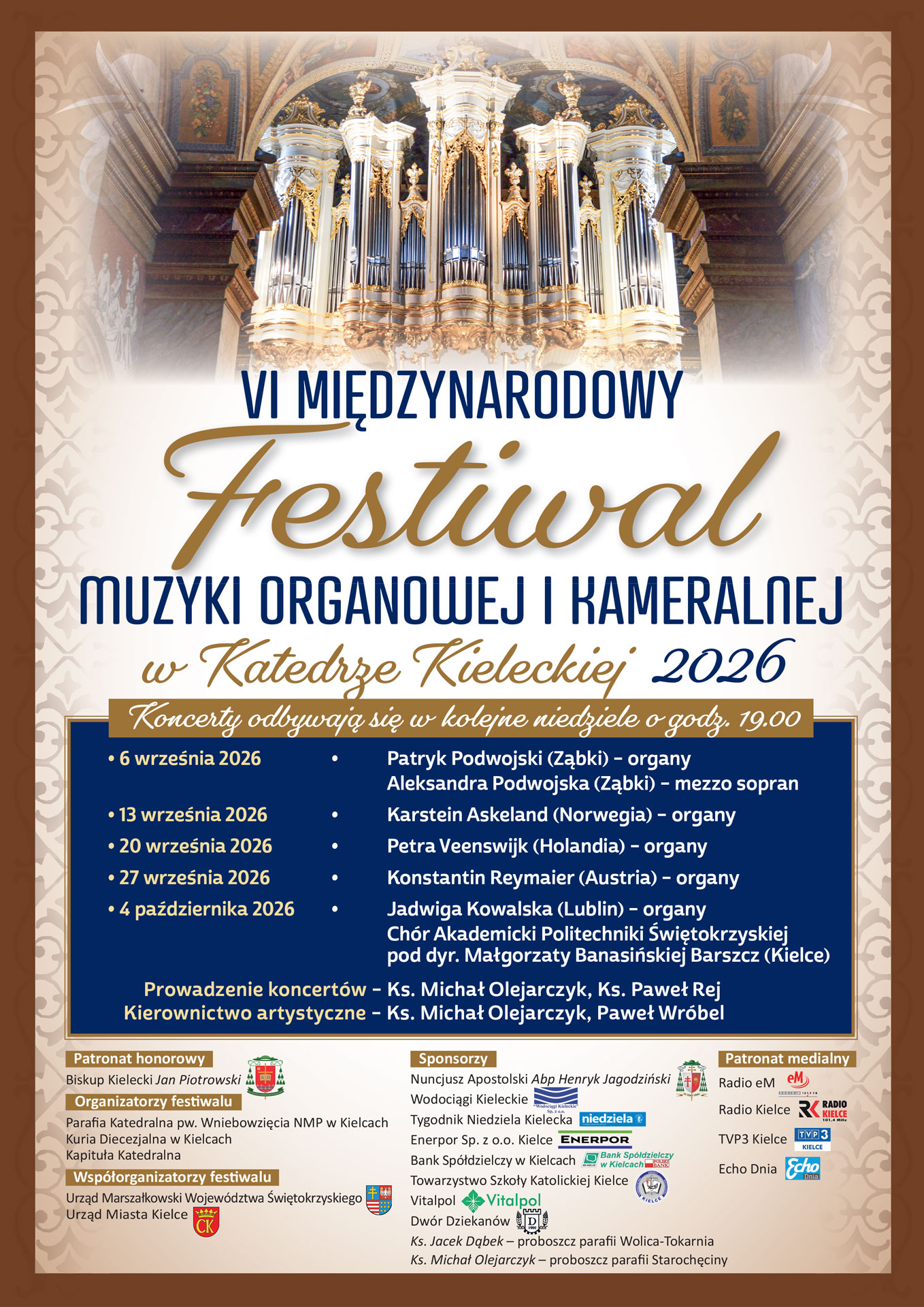 VI Międzynarodowy Festiwal Muzyki Organowej i Kameralnej