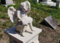 Nagrobek Katarzyny Wandy Morand / Źródło: Muzeum Regionalne w Pińczowie - Facebook