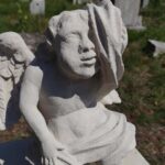 Nagrobek Katarzyny Wandy Morand / Źródło: Muzeum Regionalne w Pińczowie - Facebook