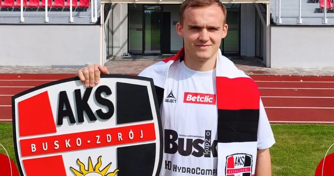 Na zdjęciu: Daniel Szelągowski / źródło: AKS 1947 Busko - Zdrój - Facebook