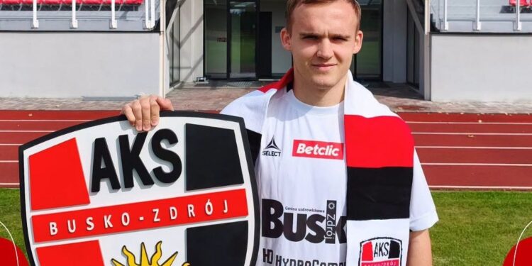 Na zdjęciu: Daniel Szelągowski / źródło: AKS 1947 Busko - Zdrój - Facebook