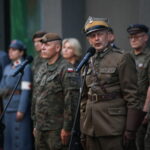 6.08.2026. Kraków. Uczestnicy 61. Marszu Szlakiem Pierwszej Kompanii Kadrowej. W marszu „Kadrówki”, upamiętniającym wymarsz pierwszej Kompanii Kadrowej z Krakowa w 1914 roku, biorą udział członkowie organizacji strzeleckich, żołnierze oraz osoby cywilne / Fot. PAP - Łukasz Gągulski