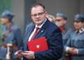 Jan Józef Kasprzyk: Pierwsza Kompania Kadrowa obudziła sumienia narodu polskiego - Radio Kielce 6.08.2026. Kraków. Uczestnicy 61. Marszu Szlakiem Pierwszej Kompanii Kadrowej. W marszu „Kadrówki”, upamiętniającym wymarsz pierwszej Kompanii Kadrowej z Krakowa w 1914 roku, biorą udział członkowie organizacji strzeleckich, żołnierze oraz osoby cywilne / Fot. PAP - Łukasz Gągulski