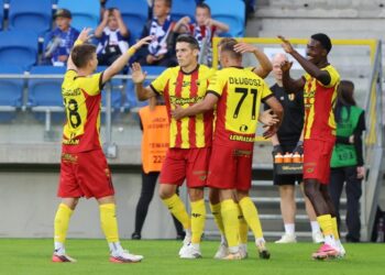 28.08.2026. Płock. Mecz PKO BP Ekstraklasy Wisła Płock - Korona Kielce / Fot. PAP/Marian Zubrzycki