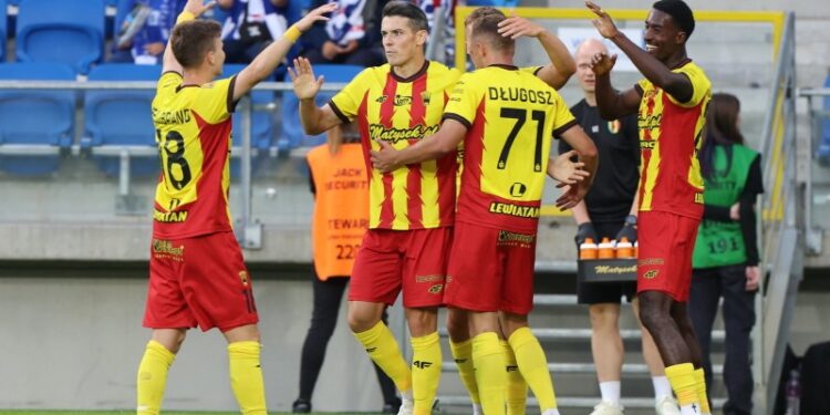 28.08.2026. Płock. Mecz PKO BP Ekstraklasy Wisła Płock - Korona Kielce / Fot. PAP/Marian Zubrzycki