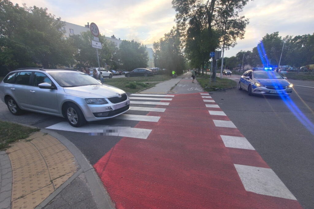 Potrącenie na ścieżce rowerowej - Radio Kielce