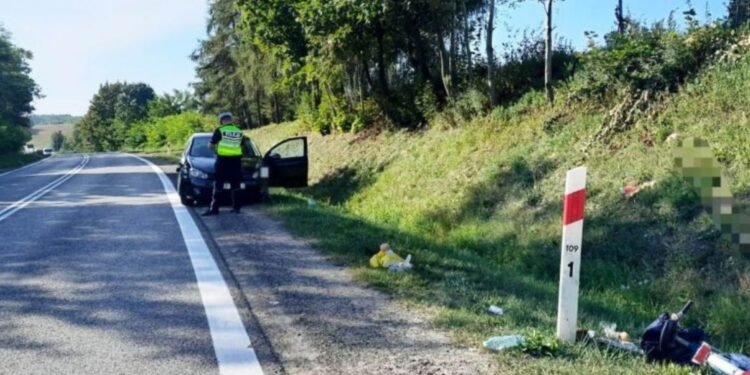 80-letni rowerzysta potrącony na drodze krajowej nr 9 - Radio Kielce 80-letni rowerzysta potrącony na drodze krajowej nr 9