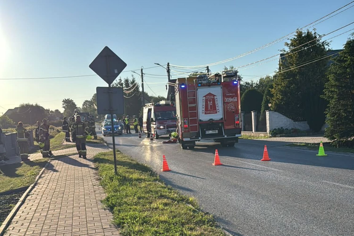 Tragedia o poranku w Rykoszynie