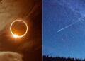 Astronomiczna superśroda - zaćmienie Słońca i noc spadających gwiazd