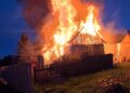 19.09.2026. Ostrożanka. Pożar / źródło: straż pożarna