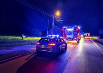 Tragedia o północy. Zginął młody kierowca