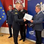 Służba nie kończy się o konkretnej godzinie - Radio Kielce 09.09.2026. Kielce. Kilkoro funkcjonariuszy zostało wyróżnionych przez wojewodę świętokrzyskiego za godną naśladowania postawę / Fot. Izabela Mortas-Rubak - Radio Kielce