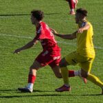26.09.2026. Mecz 10. kolejki piłkarskiej Betclic 3. Ligi: Naprzód Jędrzejów - AKS 1947 Busko Zdrój / Fot. Maciej Makuła – Radio Kielce