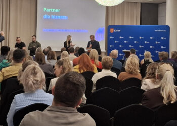 18.09.2026. Kielce. Konferencja Miejskiego Urzędu Pracy w Kielcach / Fot. Oliwia Woźniak – Radio Kielce