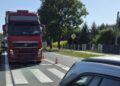08.09.2026. Miłków w gminie Bodzechów. Zderzenie dwóch pojazdów: ciężarówki i samochodu osobowego / Fot. policja