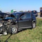 28.09.2026. Łoniów. Wypadek / Fot. PSP Sandomierz