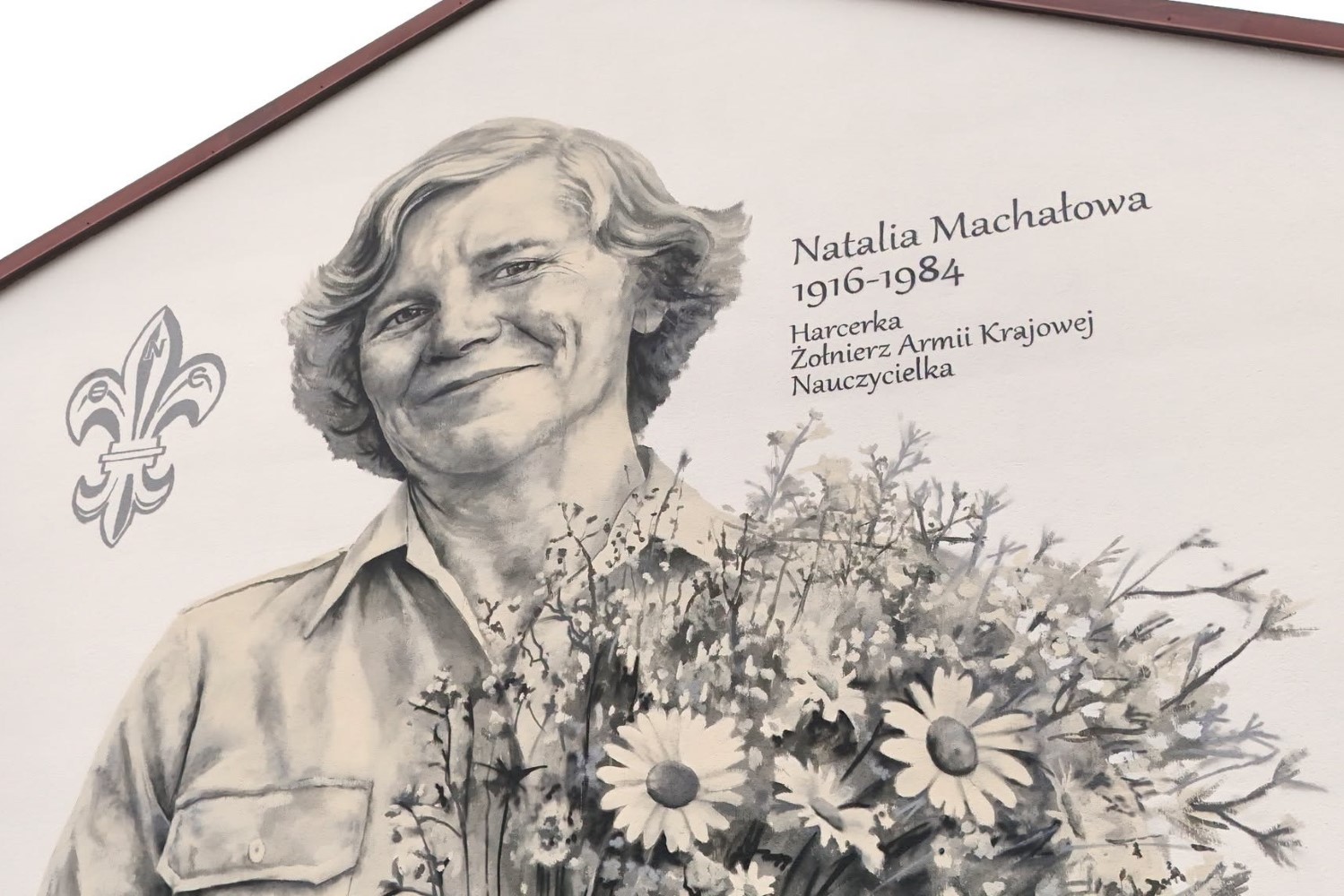 Druhna z Białogonu będzie mieć mural w Łopusznie