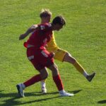 26.09.2026. Mecz 10. kolejki piłkarskiej Betclic 3. Ligi: Naprzód Jędrzejów - AKS 1947 Busko Zdrój / Fot. Maciej Makuła – Radio Kielce