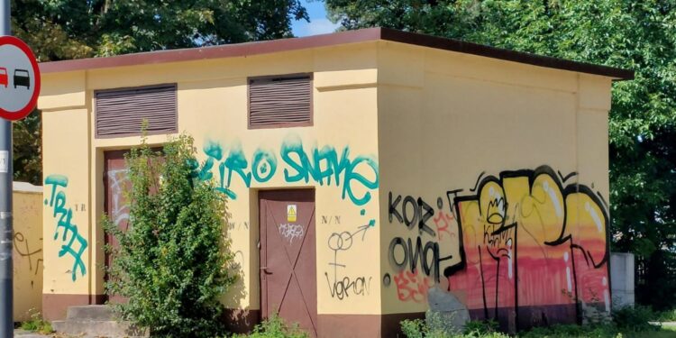 09.09.2026. Kielce. Graffiti / Fot. Maria Matys - Radio Kielce