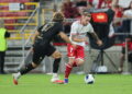 02.09.2026. Łódź. Meczu 1. rundy piłkarskiego Pucharu Polski Widzew Łódź - Korona Kielce.  / Fot. Marian Zubrzycki - PAP