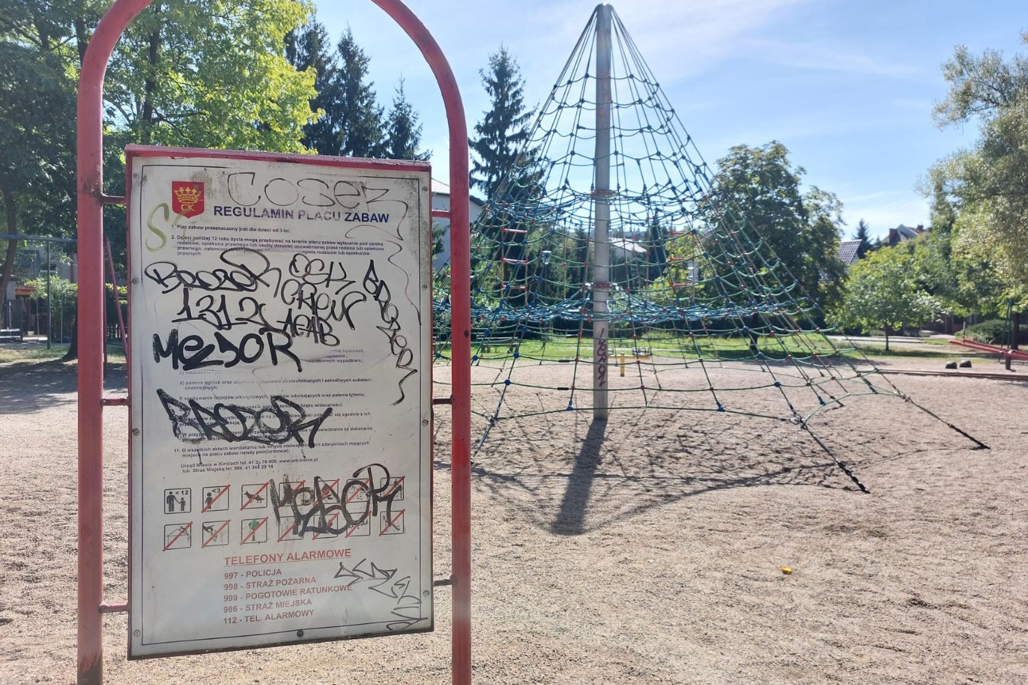 09.09.2026. Kielce. Graffiti / Fot. Maria Matys - Radio Kielce