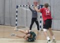 18.09.2026. Kielce. Mecz 2. kolejki Ligi Centralnej piłkarzy ręcznych SMS ZPRP Kielce - AZS AGH Kraków / Fot. Maciej Makuła - Radio Kielce