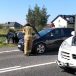 28.09.2026. Łoniów. Wypadek / Fot. PSP Sandomierz