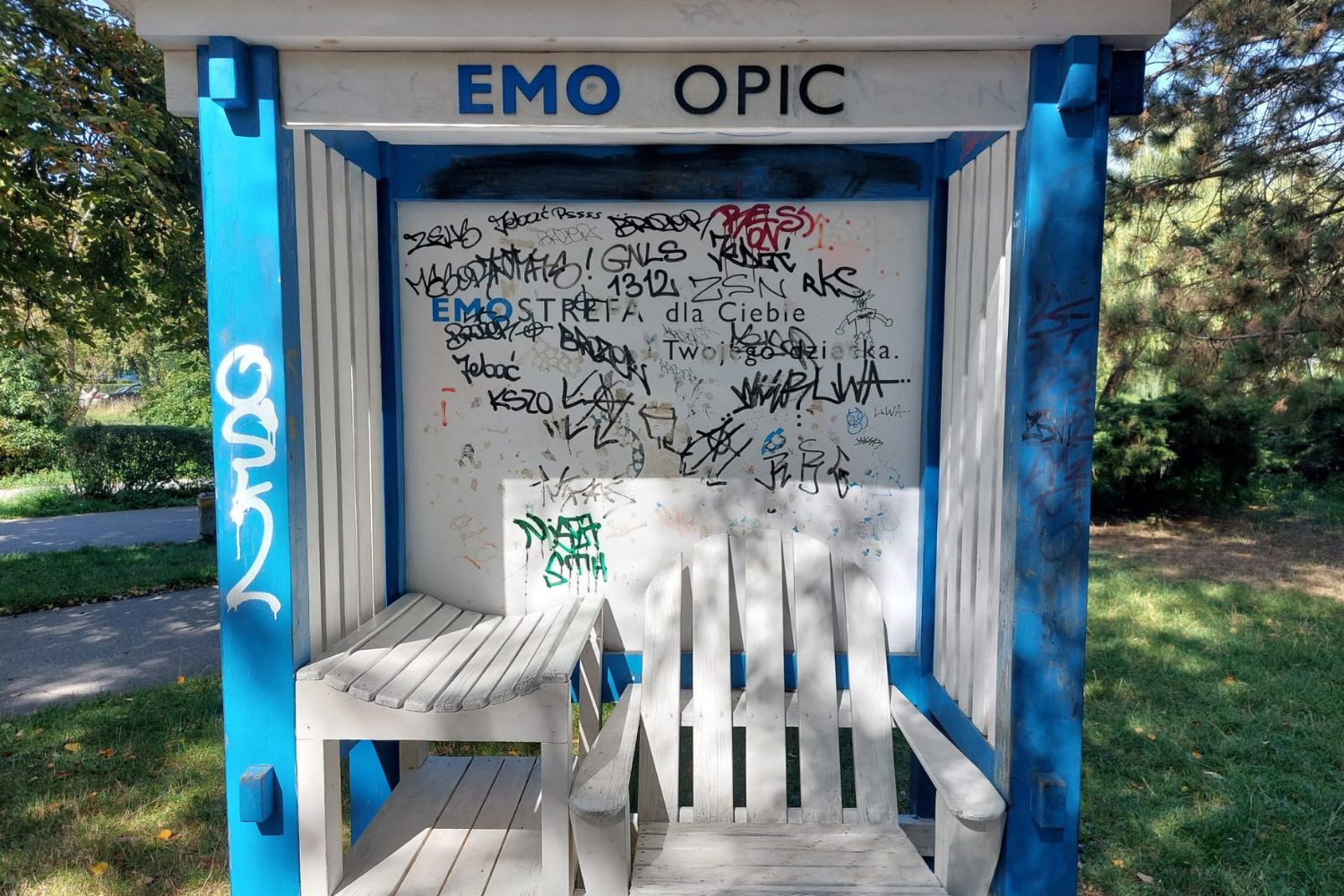09.09.2026. Kielce. Graffiti / Fot. Maria Matys - Radio Kielce