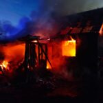 19.09.2026. Ostrożanka. Pożar / źródło: straż pożarna