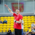 21.09.2026. Kielce. Mecz Industria Kielce - Energa Bank PBS MMTS Kwidzyn / Fot. Wiktor Taszłow - Radio Kielce
