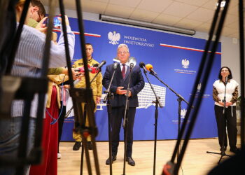 25.09.2026. Kielce. Konferencja prasowa / Fot. Wiktor Taszłow - Radio Kielce