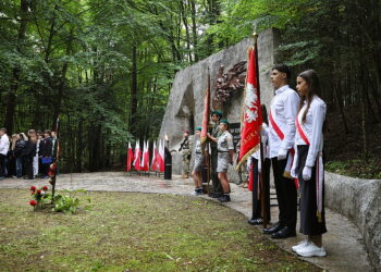 25.09.2026. Kielce. Uroczystości upamiętniające kielczan i harcerzy zamordowanych przez hitlerowców w latach 1940 - 1944 / Fot. Wiktor Taszłow - Radio Kielce