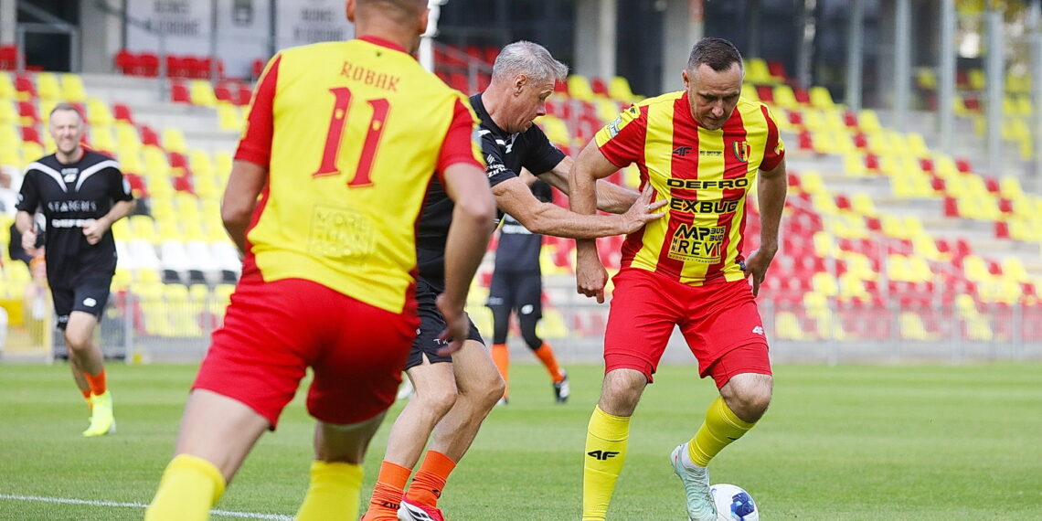 26.09.2026. Kielce. Charytatywny mecz Korona Kielce – Remonty TV / Fot. Wiktor Taszłow - Radio Kielce