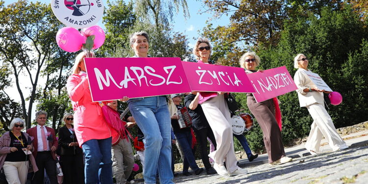 Marsz Życia i Nadziei przeszedł ulicami Kielc